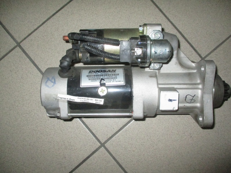 Стартер в сборе Daewoo BH120