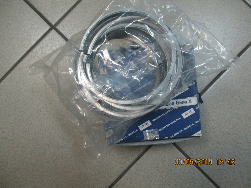 Кольцо поршня  6мм ДВС  D6AB  Aero Space