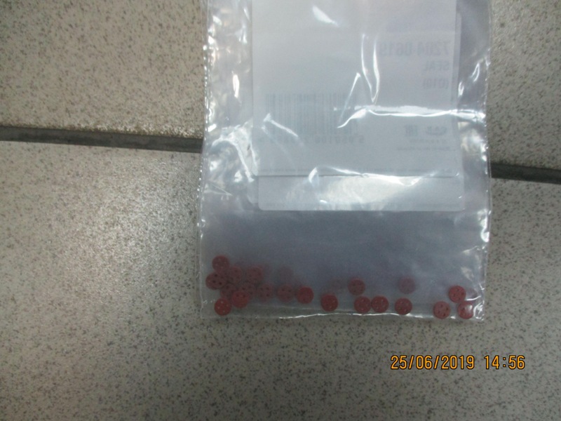 Шайба регулировочная 7204-0619 ДВС D6СС Hyundai Univers